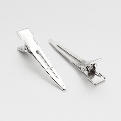Iron Alligator Hair Clip Findings IFIN-A171-10B-1