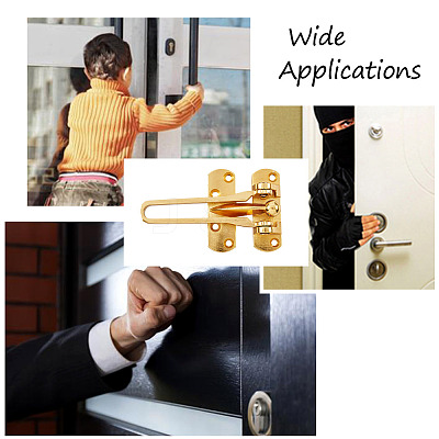 Zinc Alloy Swing Bar Door Lock LS-SW-TAC0002-01A-1