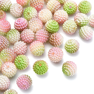 50Pcs Imitation Pearl Acrylic Beads OACR-YW0001-11I-1