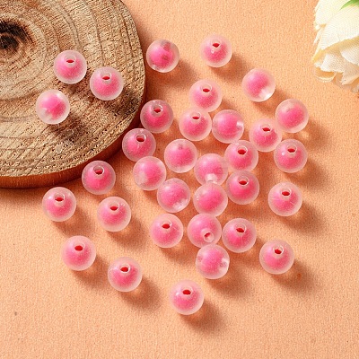 Transparent Acrylic Beads TACR-S135-001-1
