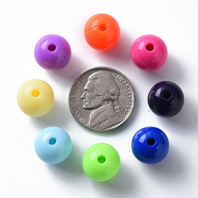 Opaque Acrylic Beads MACR-S370-C12mm-M2-1