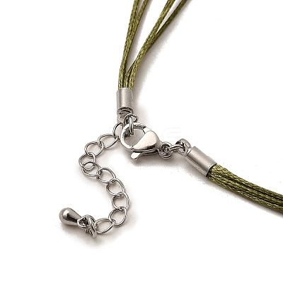 1MM Waxed Cord 5-Strand Necklace Making MAK-C005-01-1