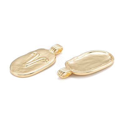 Brass Pendants KK-O140-20G-06-1