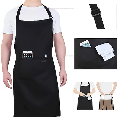 Polyester Apron AJEW-WH20018-81-1
