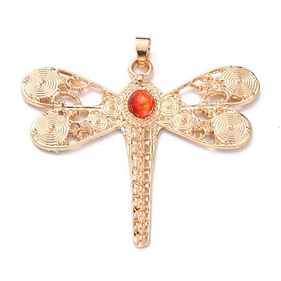 Alloy Big Pendants PALLOY-E514-07G-1