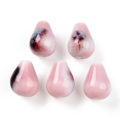 Handmade Porcelain Beads PORC-N008-05H-1