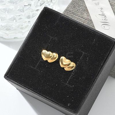 304 Stainless Steel Stud Earrings for Women STAS-Z117-16G-01-1