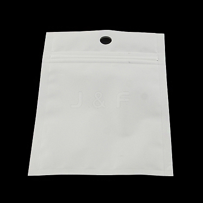 Pearl Film Plastic Resealable Packaging Bags OPP-R003-12x20-1