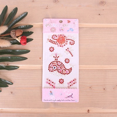 Self Adhesive Mobile Phone Stickers X1-AJEW-TAC0025-05B-1