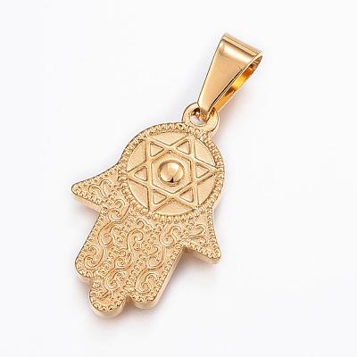 304 Stainless Steel Pendants STAS-H372-13G-1