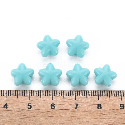 Opaque Acrylic Beads MACR-S373-26-A03-1
