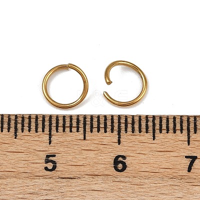 304 Stainless Steel Open Jump Rings STAS-Z137-01G-05-1