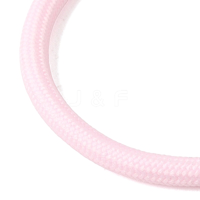 Braided Round Polyester Cord Bracelet Makings FB-CBAEDA0-01P-28-1