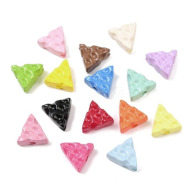 Opaque Acrylic Beads OACR-I029-03-1