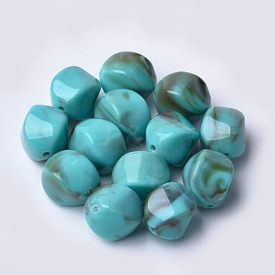 Acrylic Beads OACR-T007-08J-1