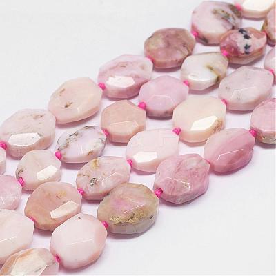 Natural Pink Opal Beads Strands G-P188-05-1