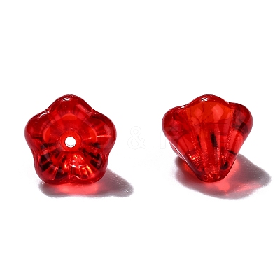 Transparent Czech Glass Beads GLAA-G070-05D-015-1