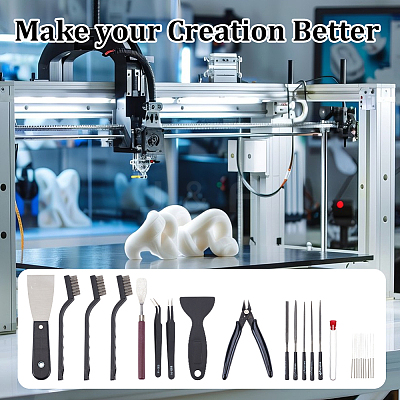 Stainless Steel & Iron 3D Printer Kit TOOL-OC0002-12-1