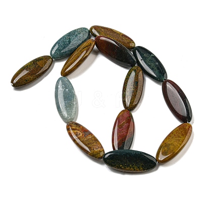 Natural Ocean Agate Beads Strands G-B078-E06-01-1