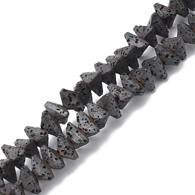 Natural Lava Rock Beads Strands G-F740-14-1