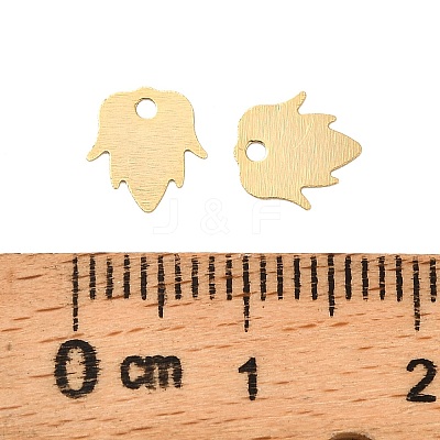 Brass Charms KK-F907-01B-G-1