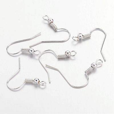 Iron Earring Hooks X-J07JW-S-1
