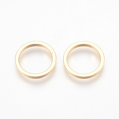 Brass Linking Rings X-KK-T020-54G-1