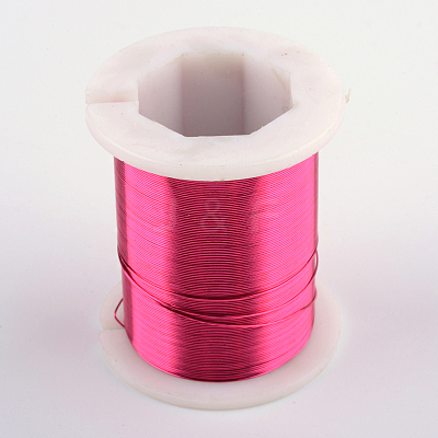 Round Copper Jewelry Wire CWIR-R004-0.4mm-07-1