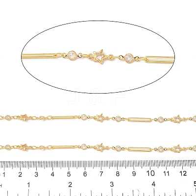 Handmade Brass Link Chain CHC-E028-09G-1