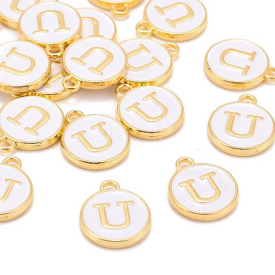 Golden Plated Alloy Charms ENAM-S118-01U-1