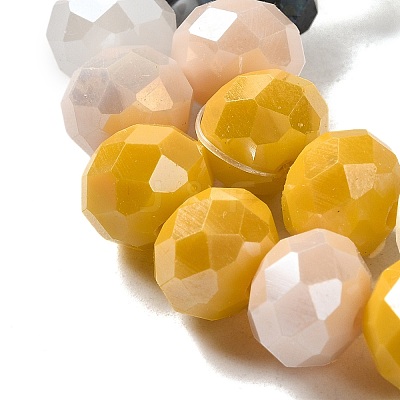 Glass Beads Strands EGLA-A034-M10mm-38-1