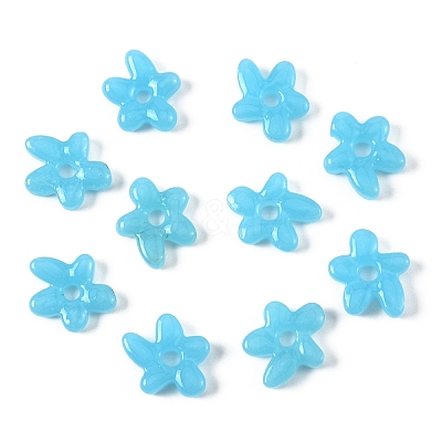 10Pcs Handmade Lampwork Beads LAMP-YW0001-76H-1