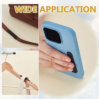 Non-Slip Silicone Hanger Grips DIY-WH0671-151B-1