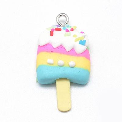Handmade Polymer Clay Pendants CLAY-Q240-022D-1
