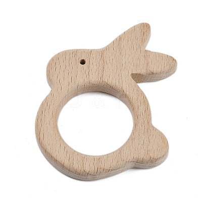 Natural Beech Wooden Baby Teething Toys WOOD-U003-12-1