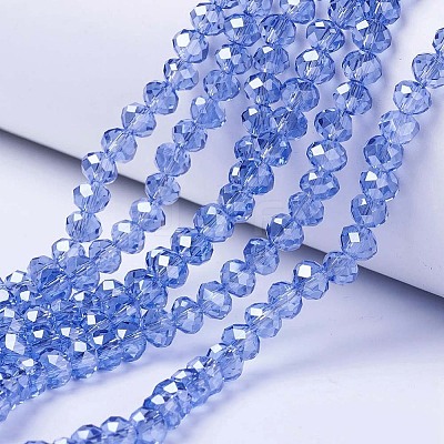 Wholesale Electroplate Glass Beads Strands 