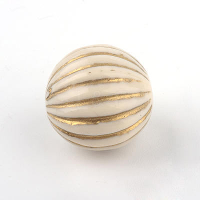 Round Plating Acrylic Beads LS-PACR-Q102-51A-1