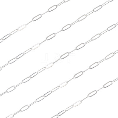 5M Brass Paperclip Chains CHC-TA0001-39S-1