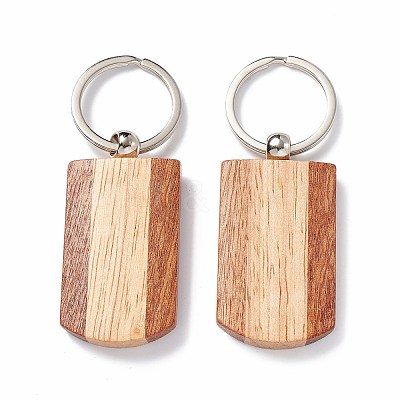 Wooden Keychain KEYC-H018-01-1