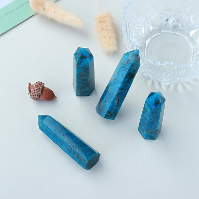 Point Tower Natural Apatite Home Display Decoration PW-WG91959-01-1