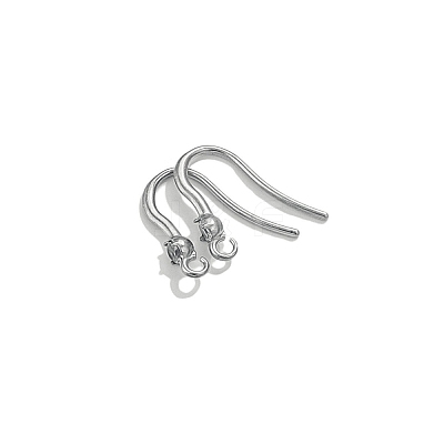 304 Stainless Steel Earring Hooks STAS-WH0048-26H-P-1