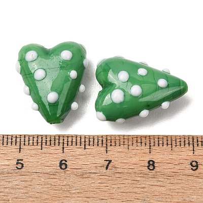Handmade Lampwork Enamel Beads LAMP-Z025-01-1