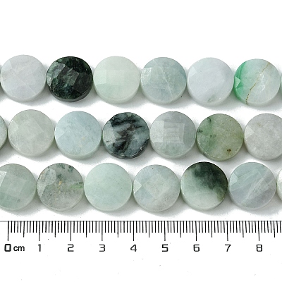 Natural Myanmar Jadeite Beads Strands G-A092-A01-02-1