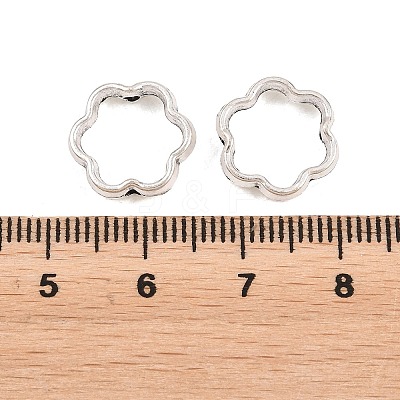 Tibetan Style Alloy Bead Frame FIND-E054-09AS-1