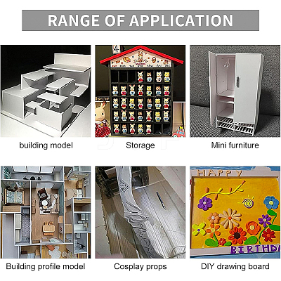 Foamed PVC Mould Plates DIY-BC0004-67B-1