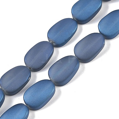 Electroplate Glass Beads Strands EGLA-C009-01B-FR02-1