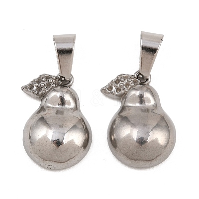 304 Stainless Steel Pendant Rhinestone Settings STAS-B167-25P-1