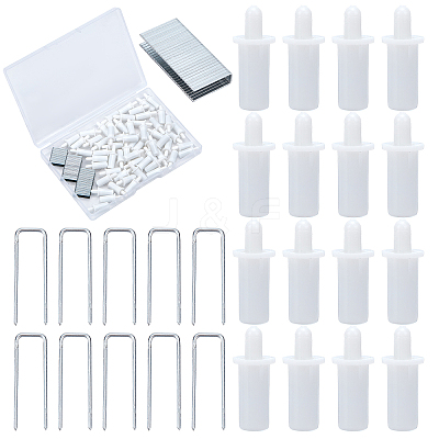 3 Sets POM(Polyoxymethylene) Vertical Blind Bolts FIND-GF0003-90-1