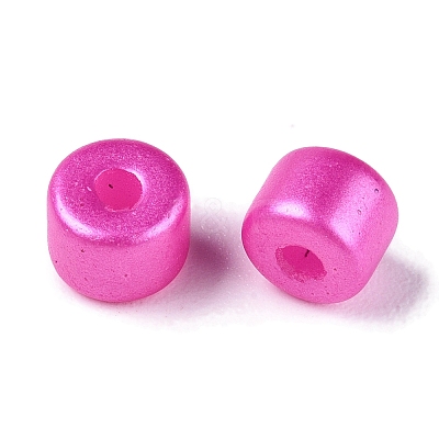 Baking Paint Pearlized Glass Seed Beads SEED-T008-03N-1