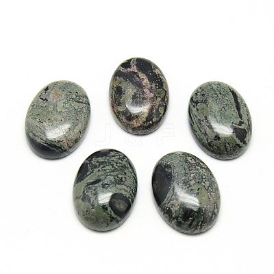 Natural Kambaba Jasper Cabochons X-G-R450-01-1